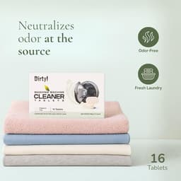 Eco-Friendly Washing Machine Tub & Drum Cleaner Tablets | Deep Cleaning for Top & Front Load | Removes Odor & Limescale | Washing Machine Cleaning Tablet for Hygienic Drum thumbnail 3